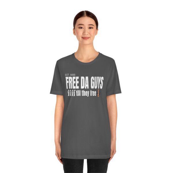 Free Da Guys Unisex Jersey Short Sleeve Tee - Image 38