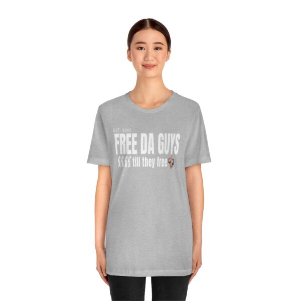 Free Da Guys Unisex Jersey Short Sleeve Tee - Image 32