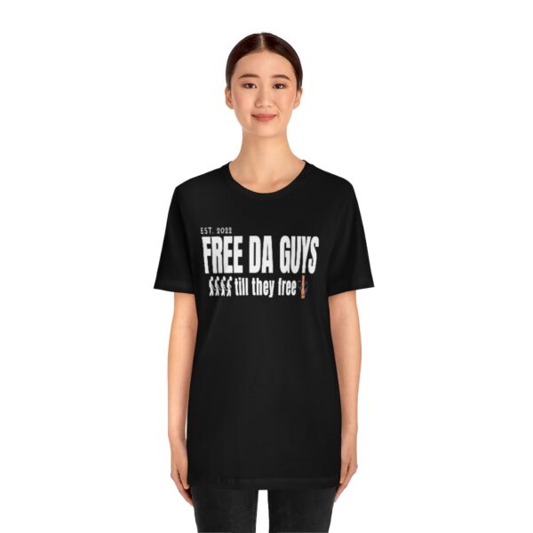 Free Da Guys Unisex Jersey Short Sleeve Tee - Image 2