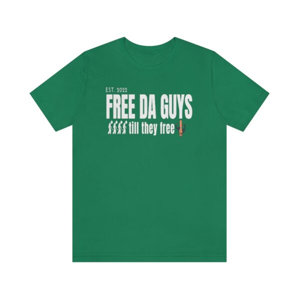 Free Da Guys Unisex Jersey Short Sleeve Tee - Image 25