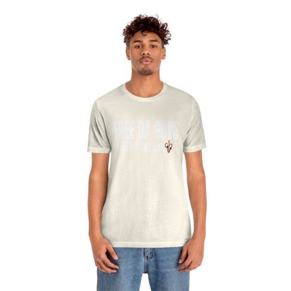 Free Da Guys Unisex Jersey Short Sleeve Tee - Image 15
