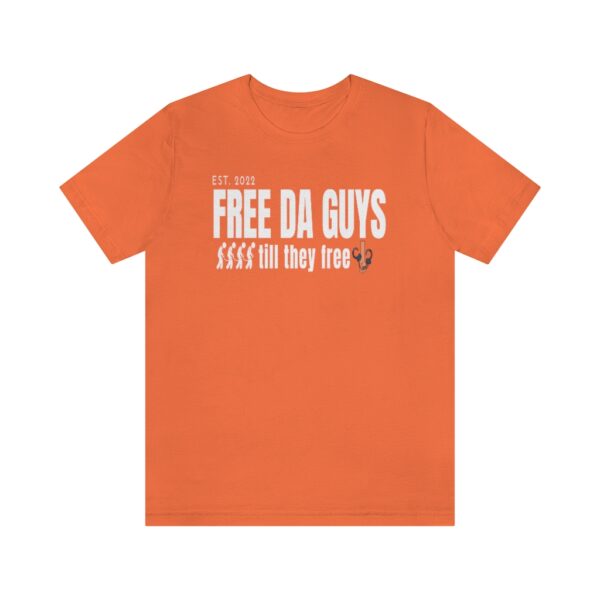 Free Da Guys Unisex Jersey Short Sleeve Tee - Image 7