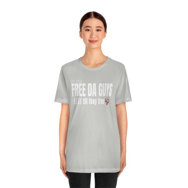 Free Da Guys Unisex Jersey Short Sleeve Tee - Image 17