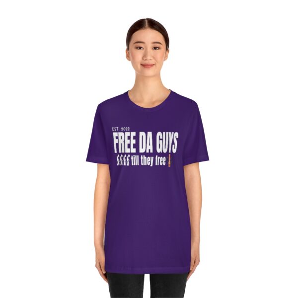 Free Da Guys Unisex Jersey Short Sleeve Tee - Image 41