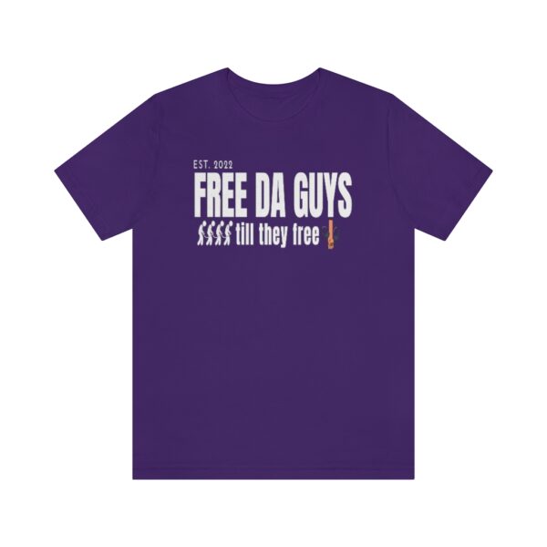 Free Da Guys Unisex Jersey Short Sleeve Tee - Image 40