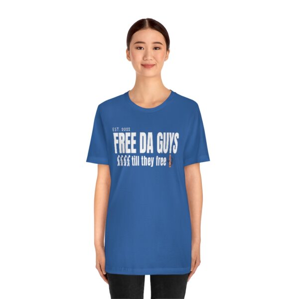 Free Da Guys Unisex Jersey Short Sleeve Tee - Image 35