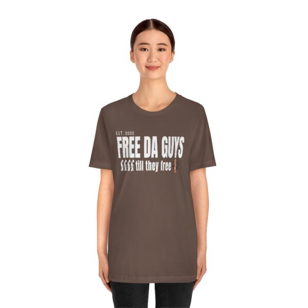 Free Da Guys Unisex Jersey Short Sleeve Tee - Image 11