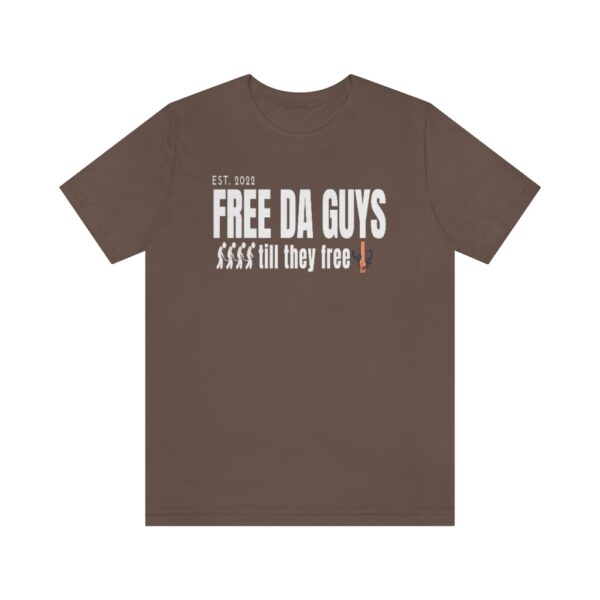 Free Da Guys Unisex Jersey Short Sleeve Tee - Image 10