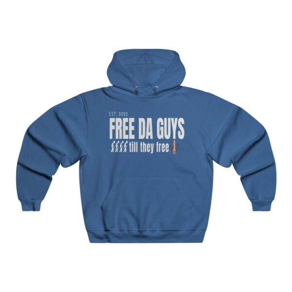 Free Da Guys Men's NUBLEND® Hooded Sweatshirt - Image 6