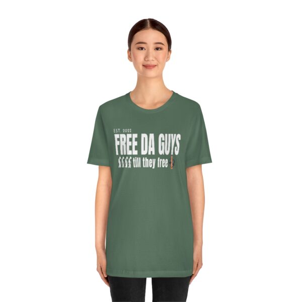 Free Da Guys Unisex Jersey Short Sleeve Tee - Image 23