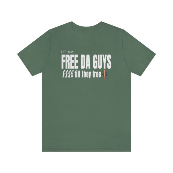 Free Da Guys Unisex Jersey Short Sleeve Tee - Image 22