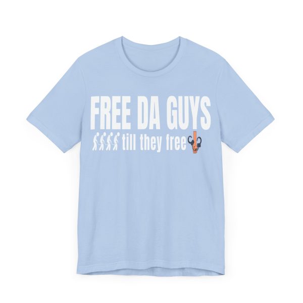 Free Da Guys Unisex Jersey Short Sleeve Tee - Image 39