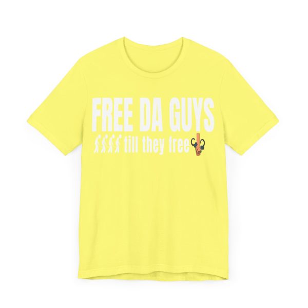 Free Da Guys Unisex Jersey Short Sleeve Tee - Image 27