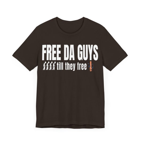 Free Da Guys Unisex Jersey Short Sleeve Tee - Image 11