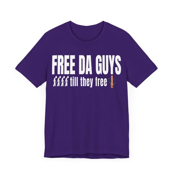 Free Da Guys Unisex Jersey Short Sleeve Tee - Image 55