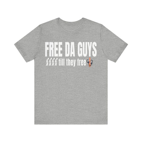 Free Da Guys Unisex Jersey Short Sleeve Tee - Image 41
