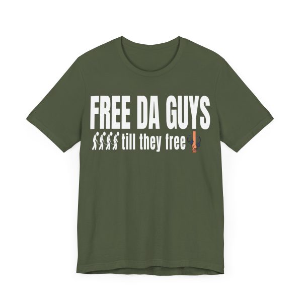 Free Da Guys Unisex Jersey Short Sleeve Tee - Image 31