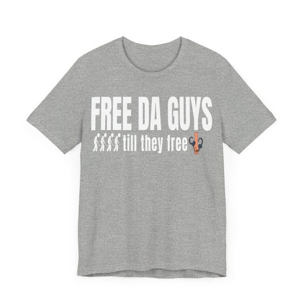 Free Da Guys Unisex Jersey Short Sleeve Tee - Image 43