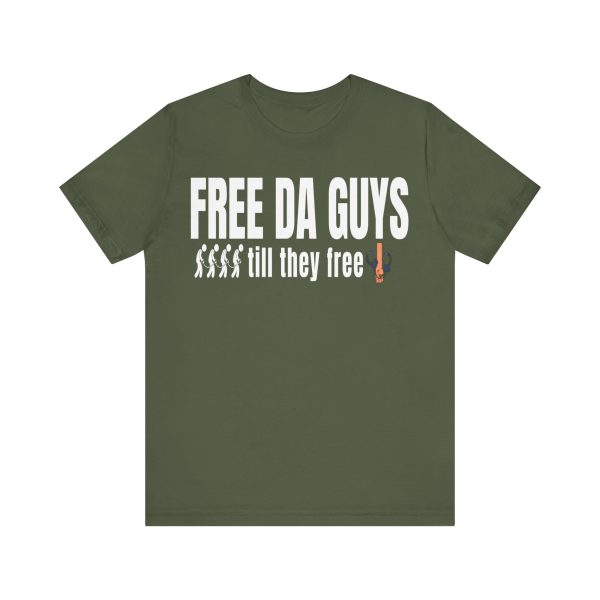Free Da Guys Unisex Jersey Short Sleeve Tee - Image 29