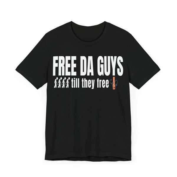 Free Da Guys Unisex Jersey Short Sleeve Tee - Image 15