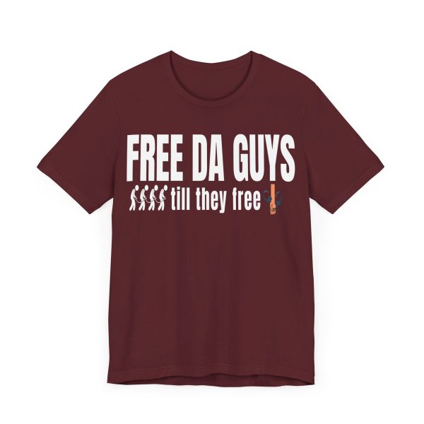 Free Da Guys Unisex Jersey Short Sleeve Tee - Image 59