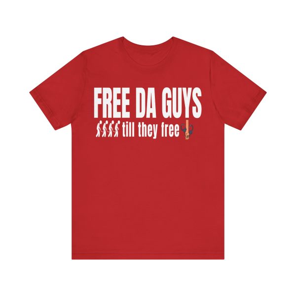 Free Da Guys Unisex Jersey Short Sleeve Tee - Image 61