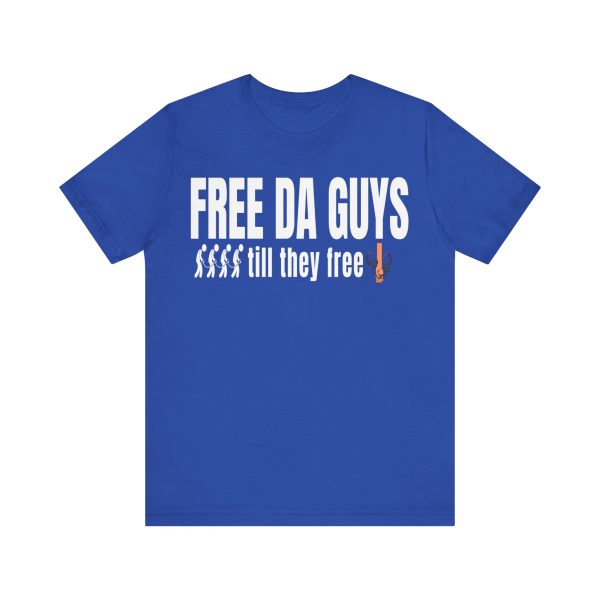 Free Da Guys Unisex Jersey Short Sleeve Tee - Image 45