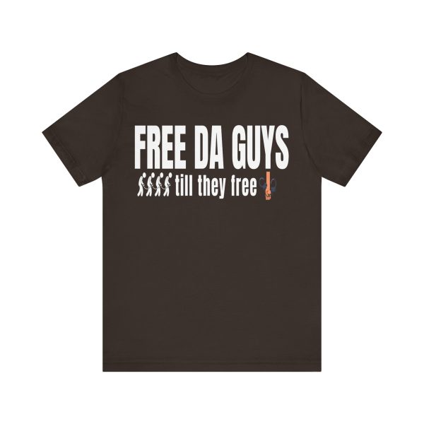 Free Da Guys Unisex Jersey Short Sleeve Tee - Image 9