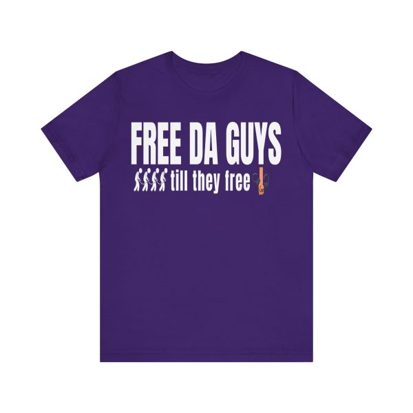 Free Da Guys Unisex Jersey Short Sleeve Tee - Image 53