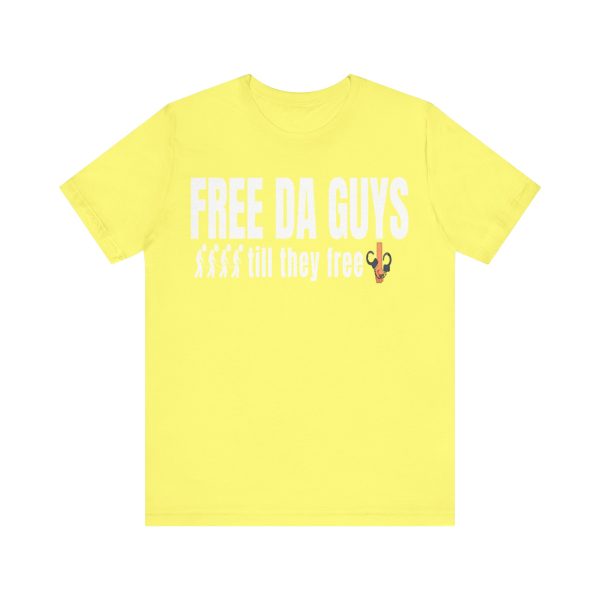 Free Da Guys Unisex Jersey Short Sleeve Tee - Image 25