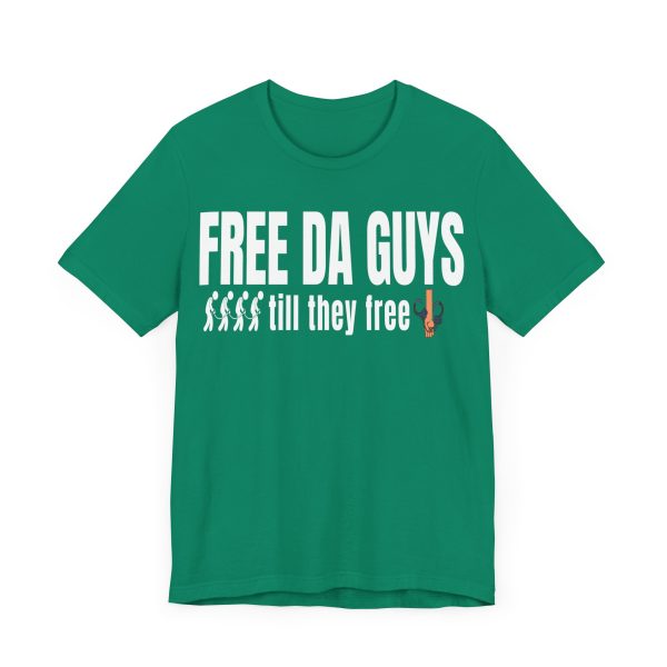Free Da Guys Unisex Jersey Short Sleeve Tee - Image 35
