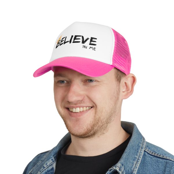 Believe in Me Mesh Cap - Motivational Trucker Hat - Image 12