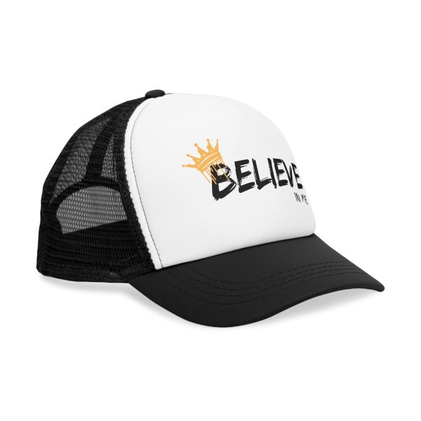 Believe in Me Mesh Cap - Motivational Trucker Hat - Image 2