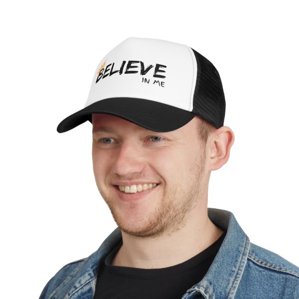 Believe in Me Mesh Cap - Motivational Trucker Hat - Image 4