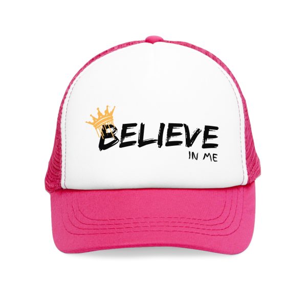 Believe in Me Mesh Cap - Motivational Trucker Hat - Image 9