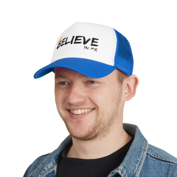 Believe in Me Mesh Cap - Motivational Trucker Hat - Image 8