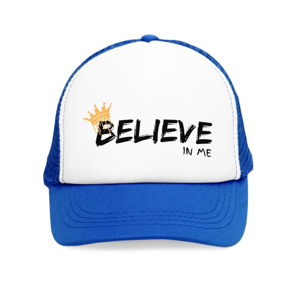 Believe in Me Mesh Cap - Motivational Trucker Hat - Image 5