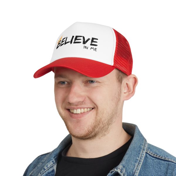 Believe in Me Mesh Cap - Motivational Trucker Hat - Image 16